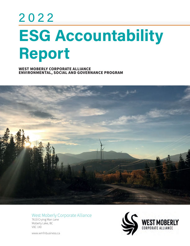 2022 WMCA ESG Accountability Report cover
